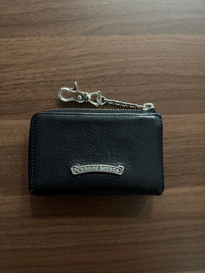 クロムハーツ ミニポーチ CHプラスパッチ クリップチェーン ウォレット　激レア