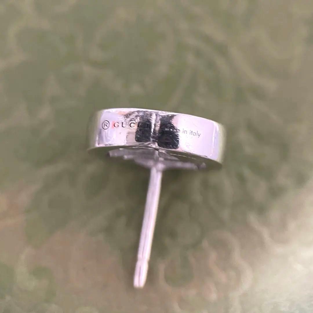 【極美品】グッチ　インターロッキングGGピアス片耳　メンズ/レディース　925