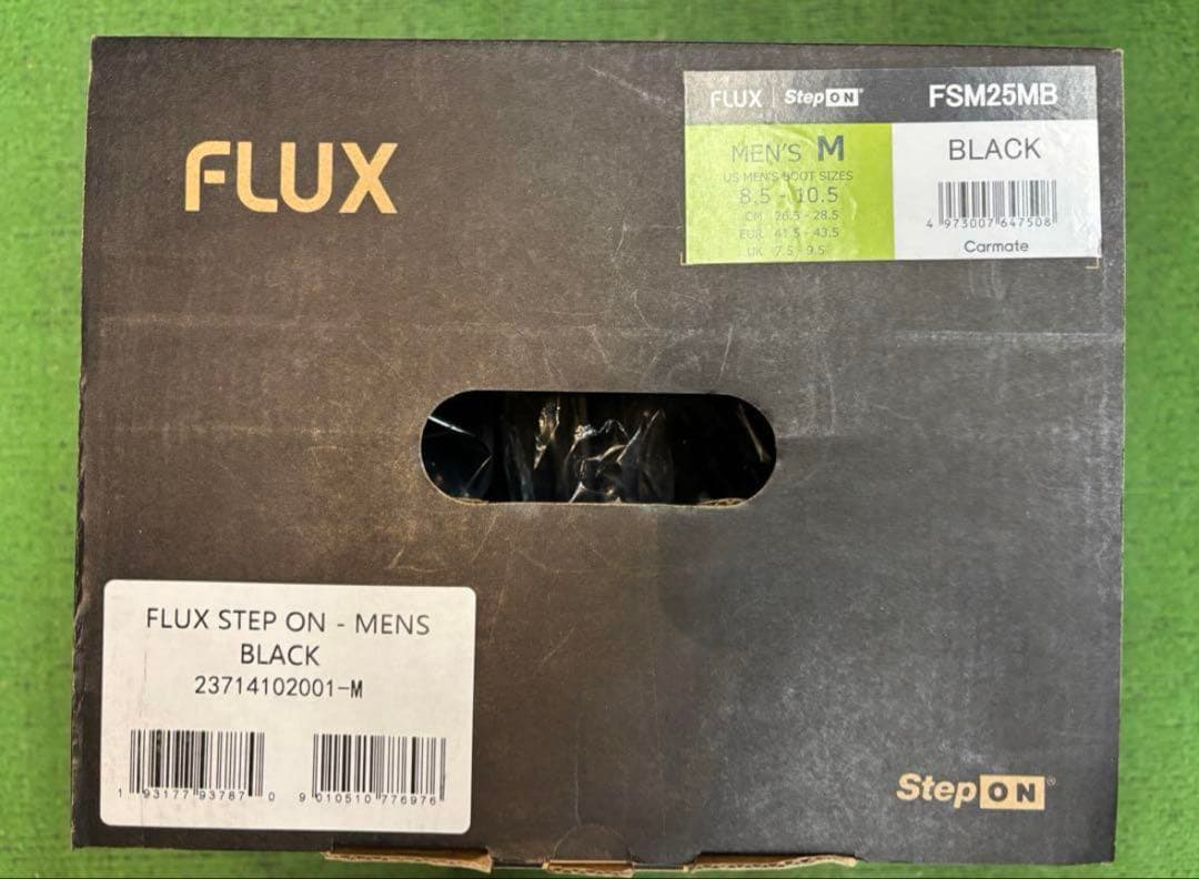 FLUX Step On ビンディング M ブラック