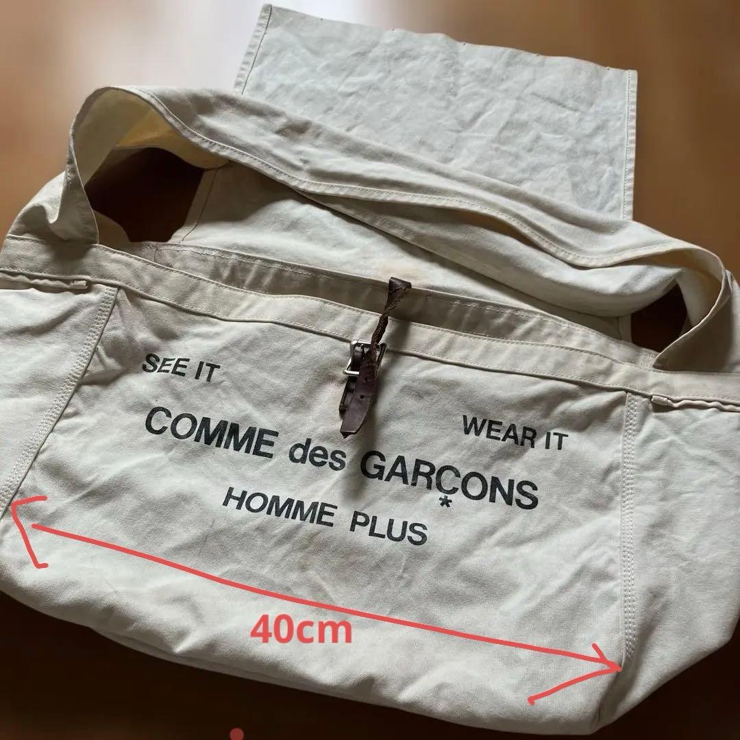 コムデギャルソンオムプリュス　キャンバス　メッセンジャー　バッグ