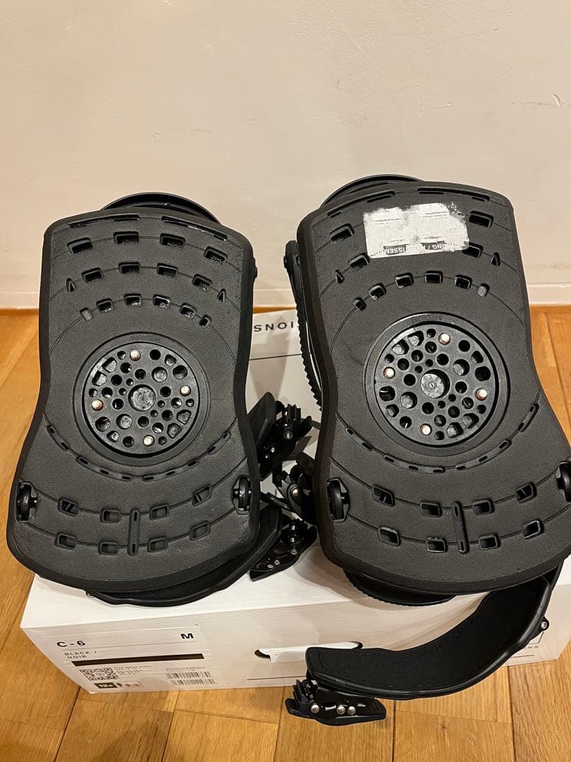 RIDE C-6 スノーボードビンディング Mサイズ（美品）