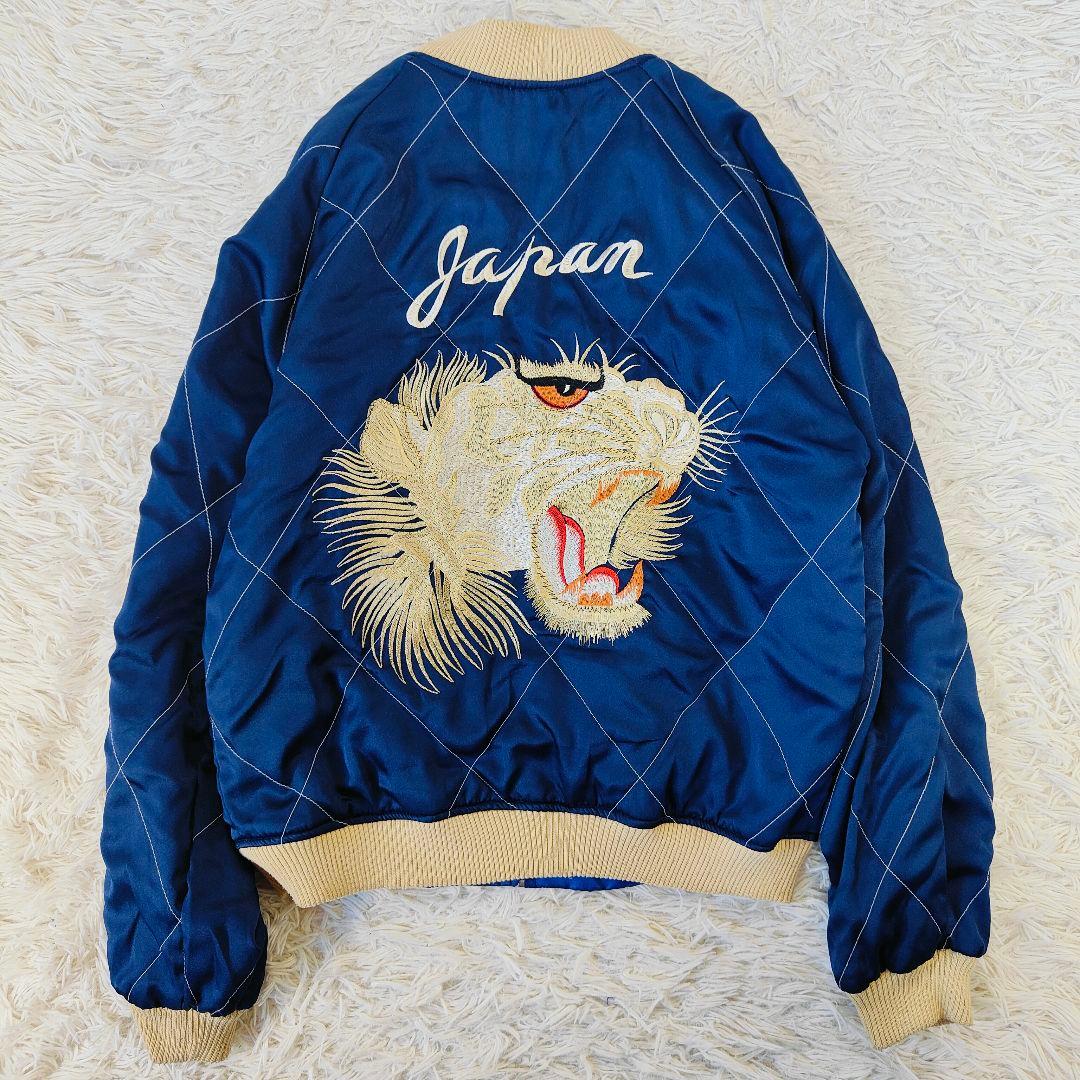 美品タイガー&ドラゴン ジャパン スカジャン リバーシブル M 相当