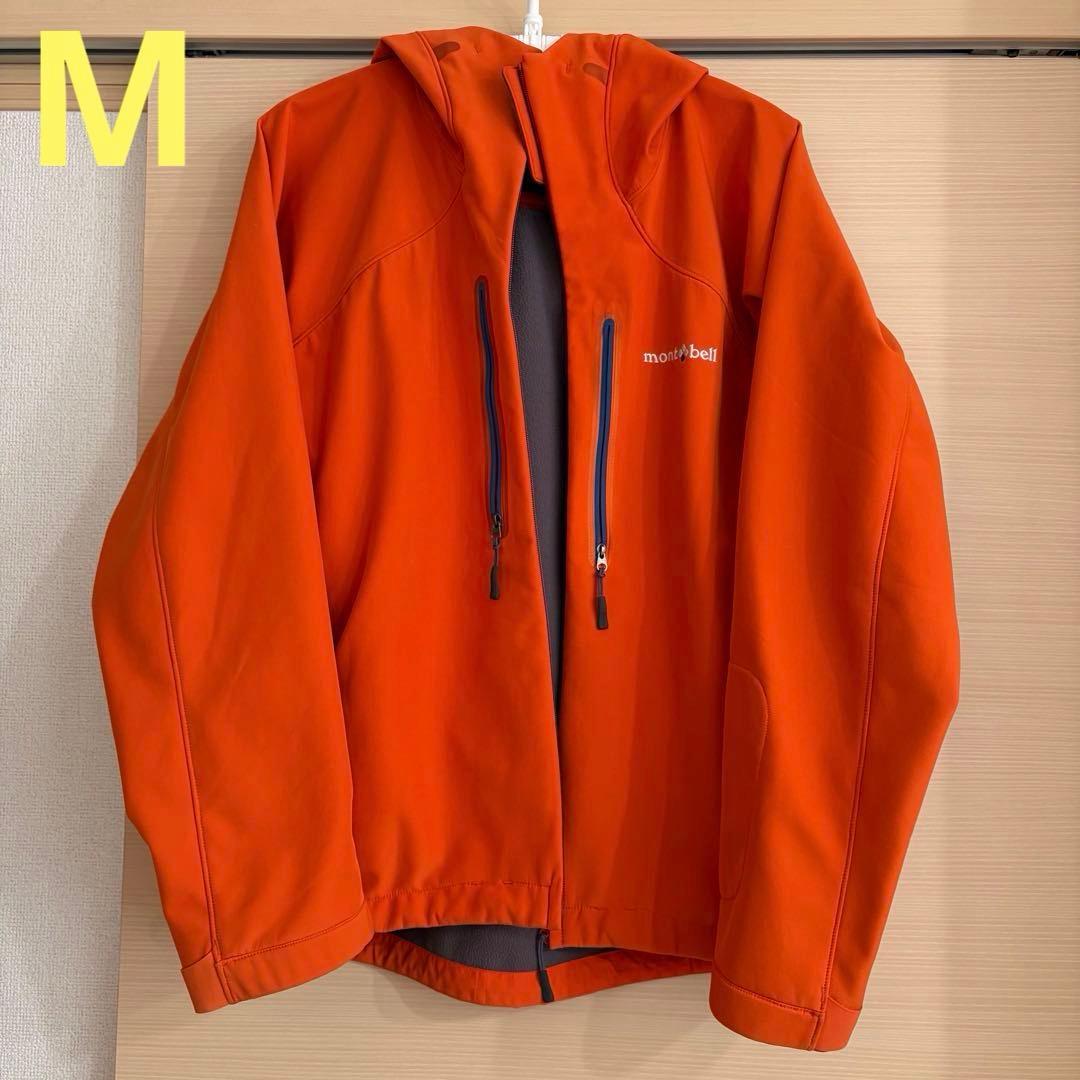 mont-bell パウダージェットパーカー オレンジ M