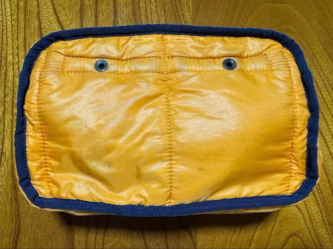 美品 PORTER PX TANKER ウエストバッグ シルバー グレー