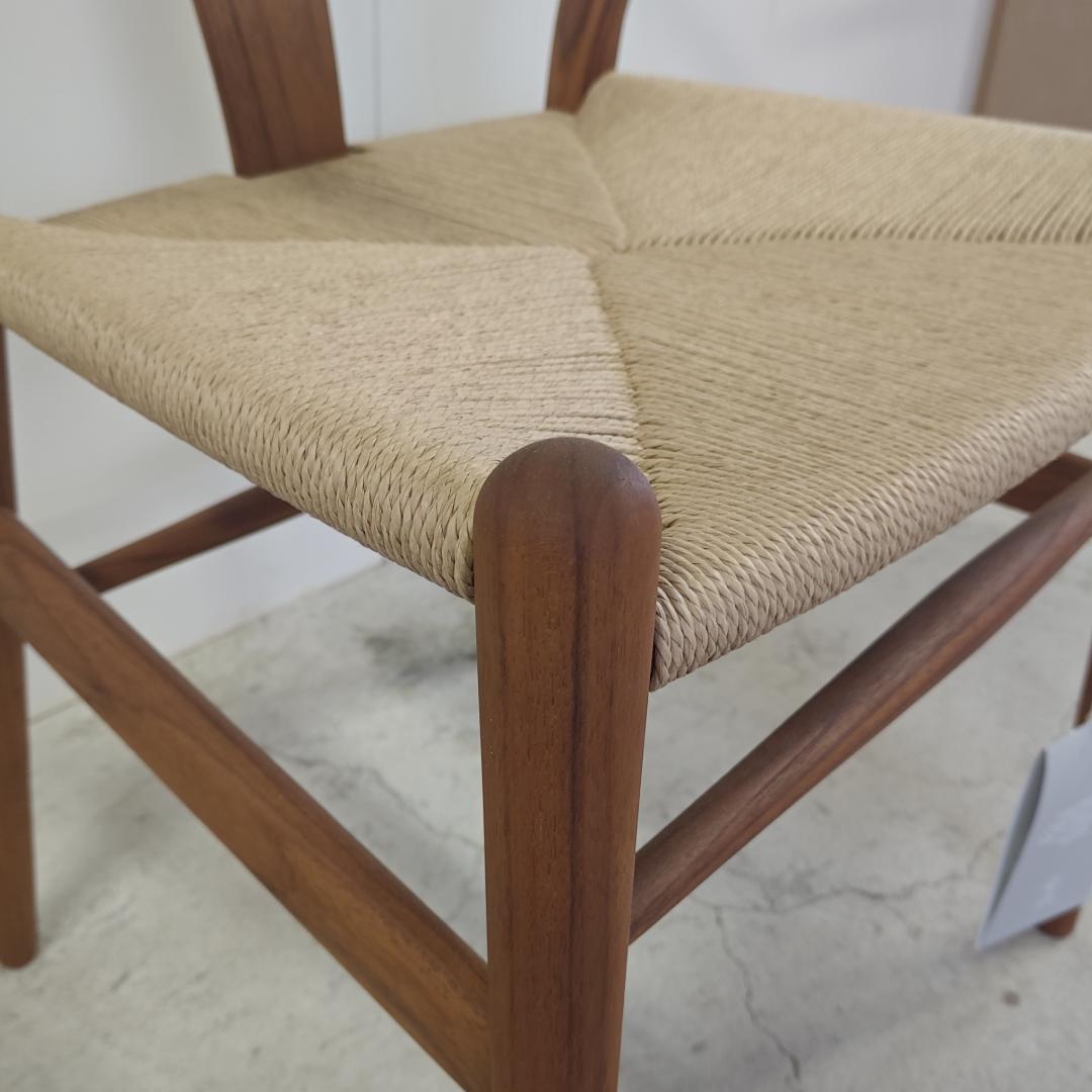 CH24 / Yチェア チーク材・オイル仕上げ SH45cm