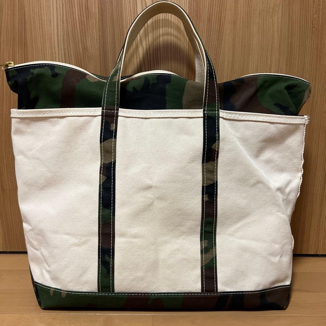 エルエルビーン　ボートアンドトート　ジップトップ　迷彩