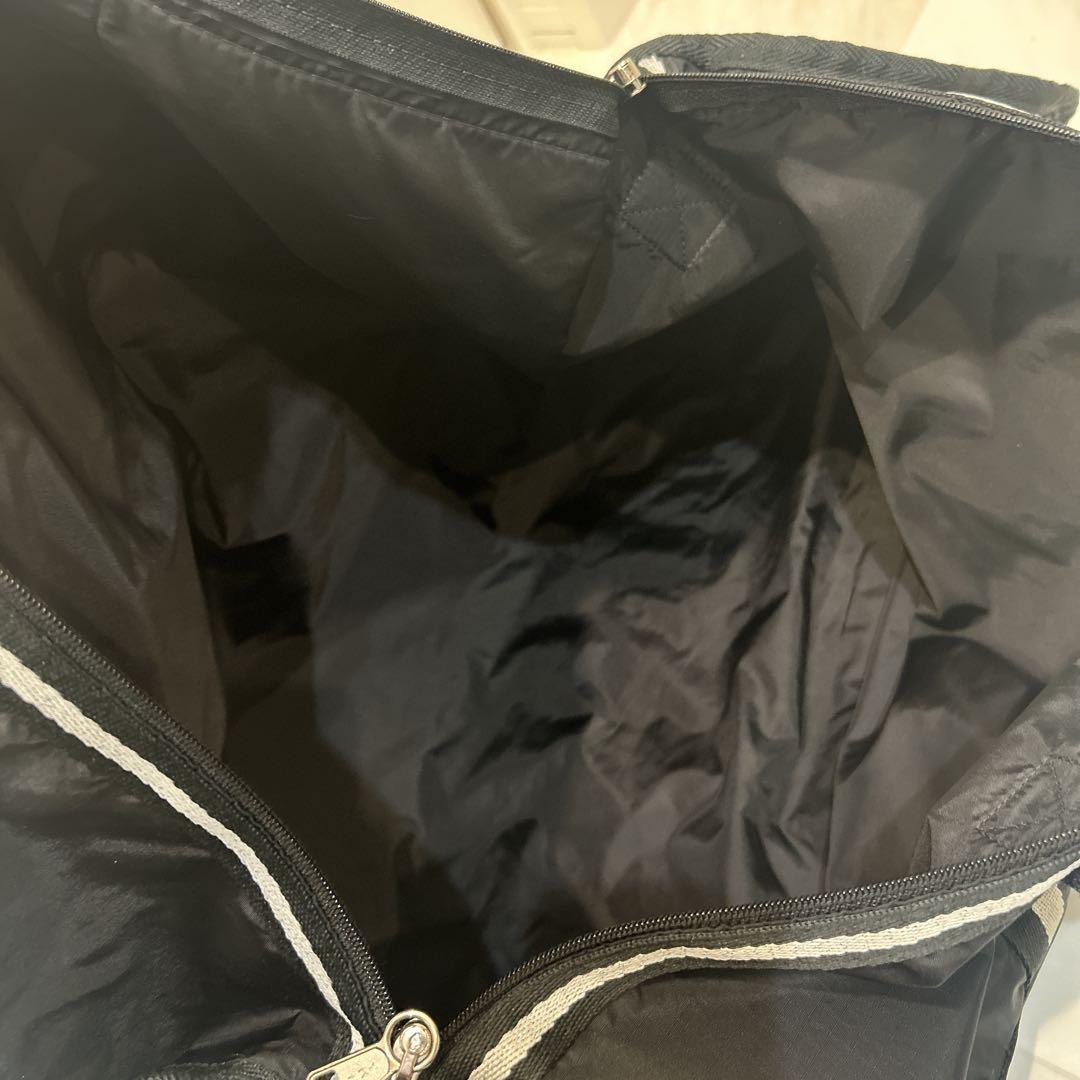 LeSportsac レスポートサック ボストンバッグ 黒 2way