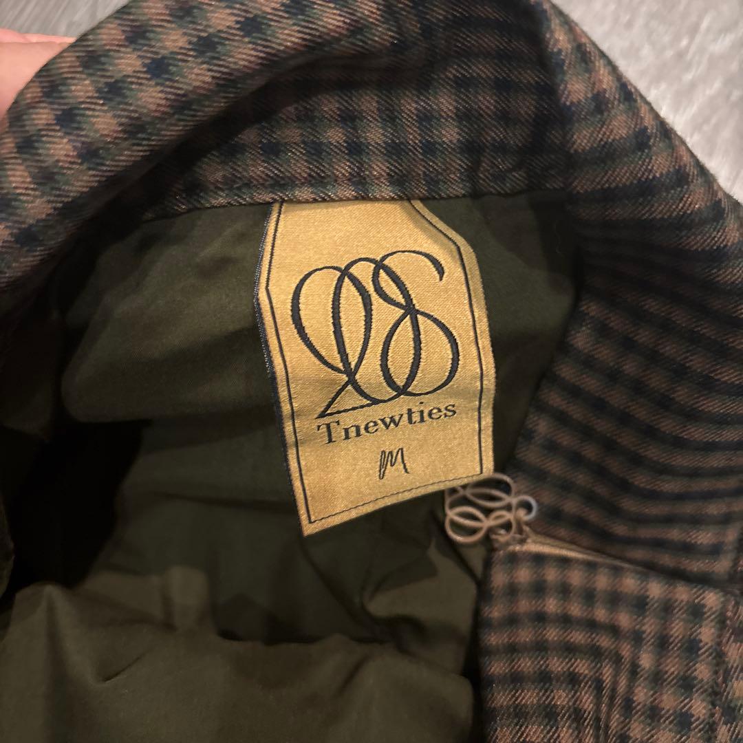 twenties ハンバーガーを片手に セットアップ ブラウン チェック