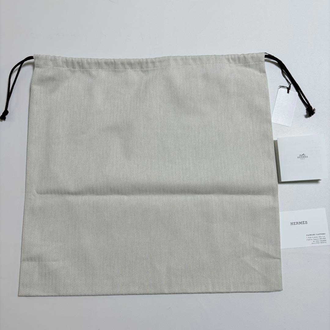美品　エルメス　空箱　巾着袋　大　ギフトボックス　ガーデンパーティーTPM用