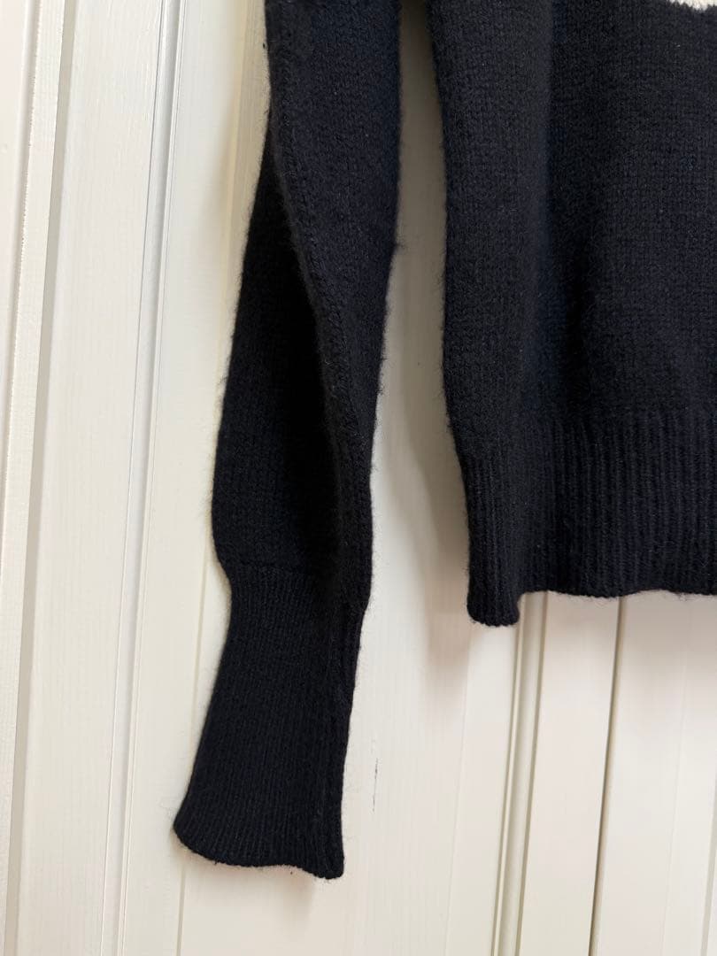 最終価格　ヴィンテージ　CHANEL セーター　ココマーク　ブラック