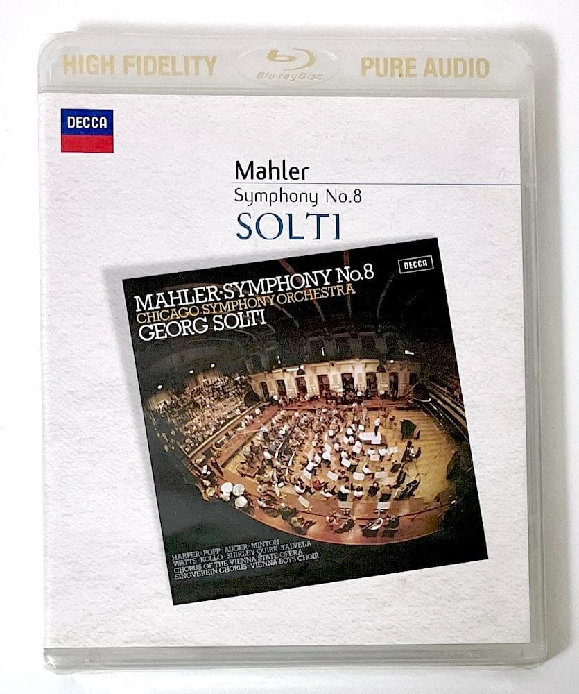 新品未開封 廃盤 交響曲第8番『千人の交響曲』ショルティ&シカゴ交響楽団