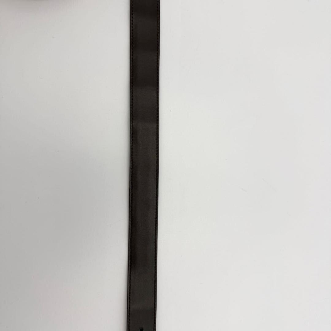 未使用 ボッテガヴェネタ クロコダイル ベルト ブラウン系 メンズ SS032