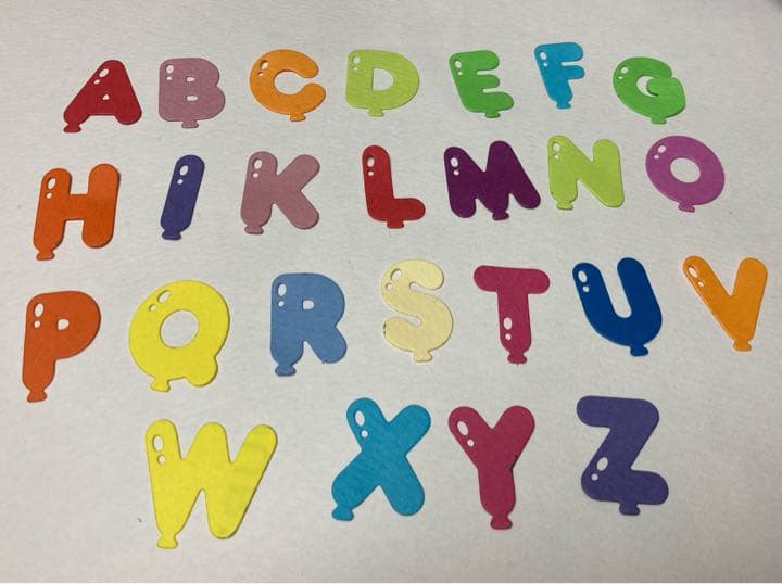 アルバム飾り　クラフトパンチ　アルファベット　オーダー受付中（＾∇＾）