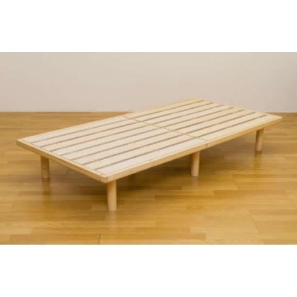 WIND　スノコベッドシングル　DBR/NA/WW