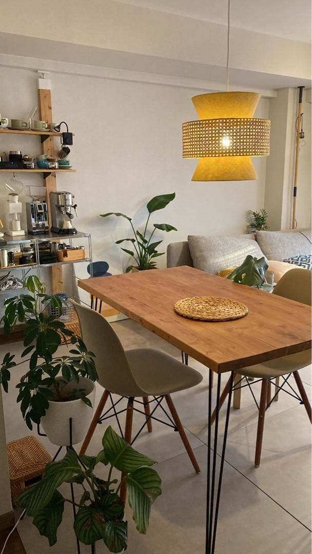 LOWYAダイニングテーブル120cm