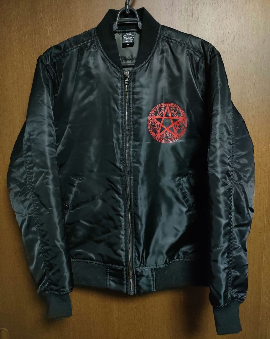 美品　LOVEBITES MA-1 フライトジャケット ブルゾン　ラブバイツ