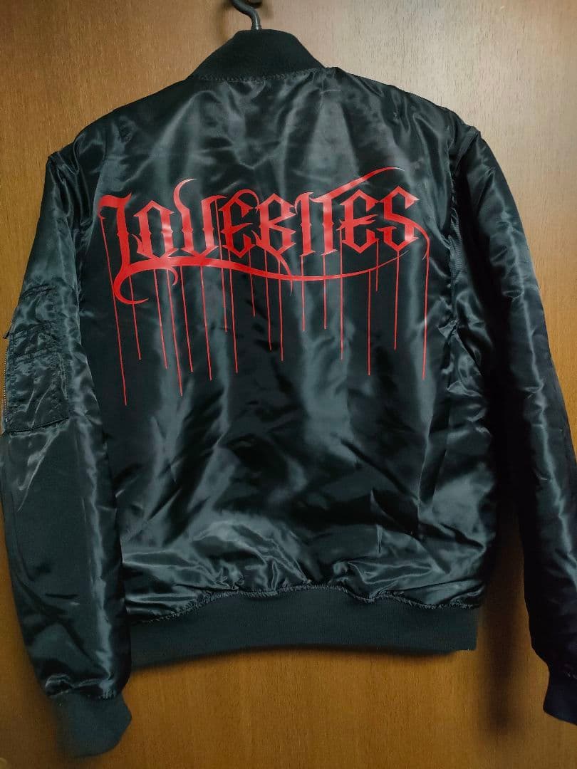 美品　LOVEBITES MA-1 フライトジャケット ブルゾン　ラブバイツ