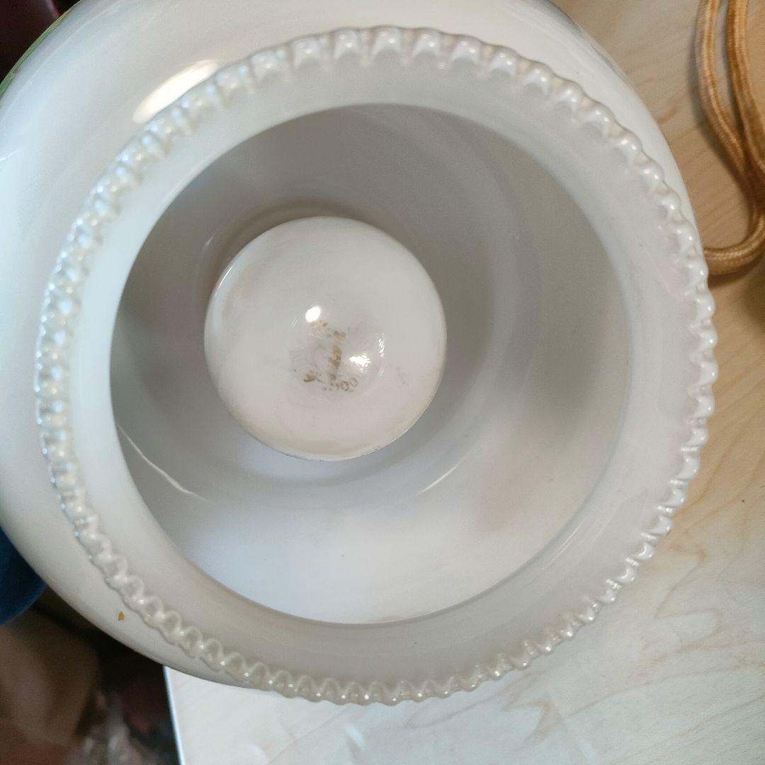 ★三菱電機　大正レトロ　昭和レトロ　ペンダントライト　乳白色