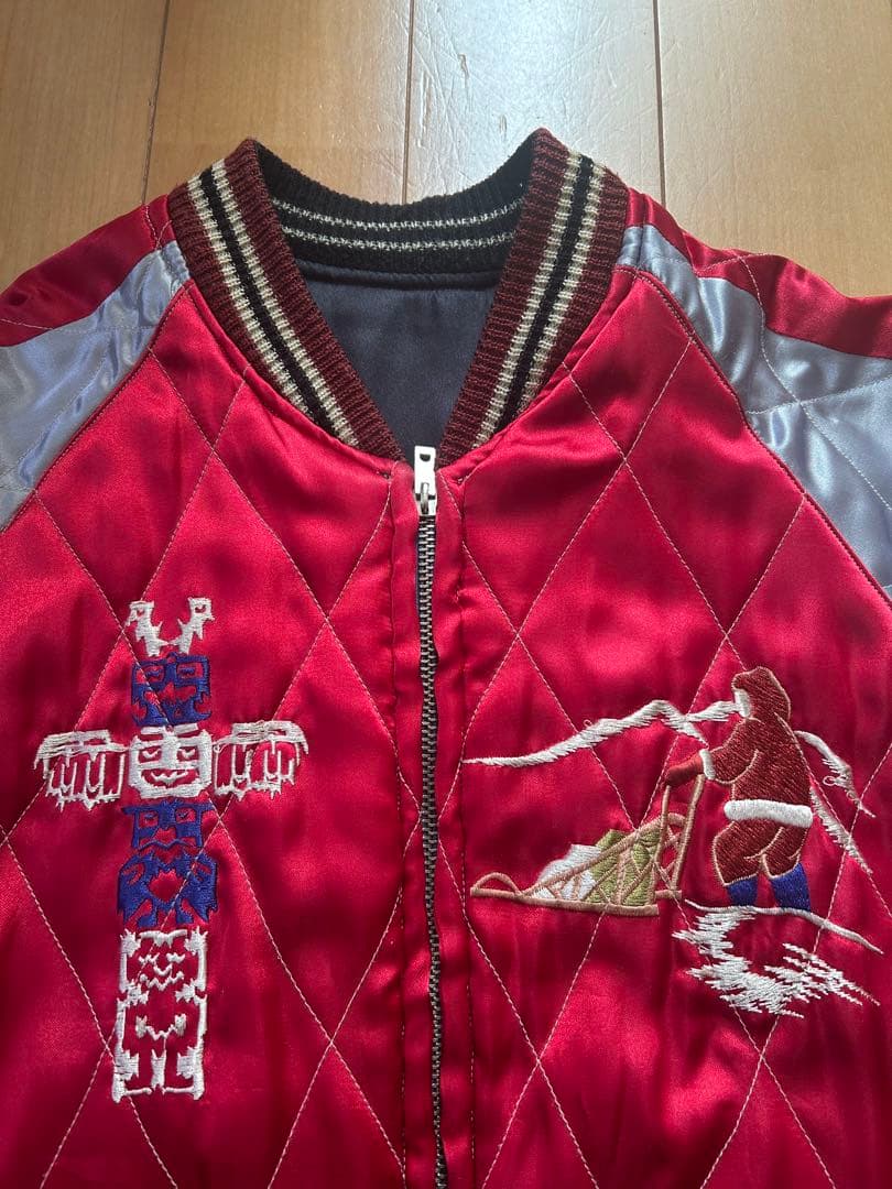 テーラー東洋　スカジャン　アラスカ　リバーシブル S