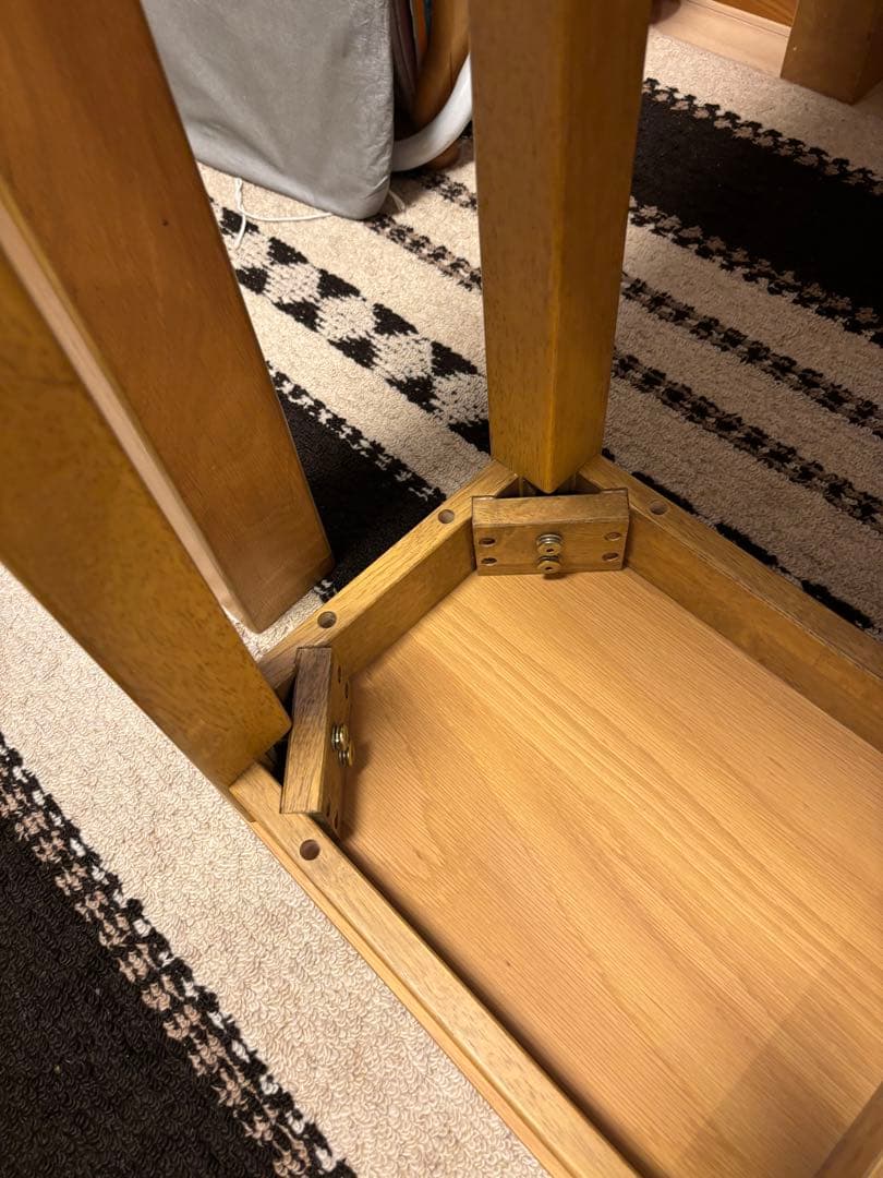 ニトリ　オーク材ダイニングテーブル150cm　Nコネクト　ベンチセット！美品