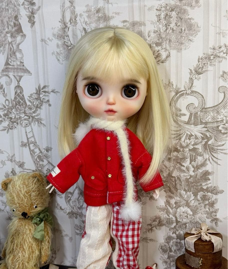 カスタムブライス 海外作家様 人形 ナチュラルメイク 自然 大人しい フルセット