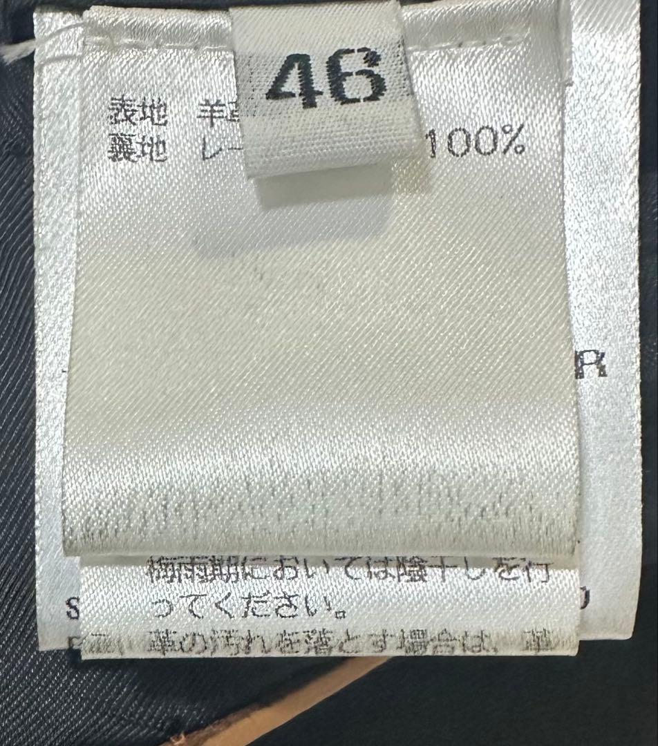 「M」CALIBRO 12 ナッパレザー シングルライダースジャケット