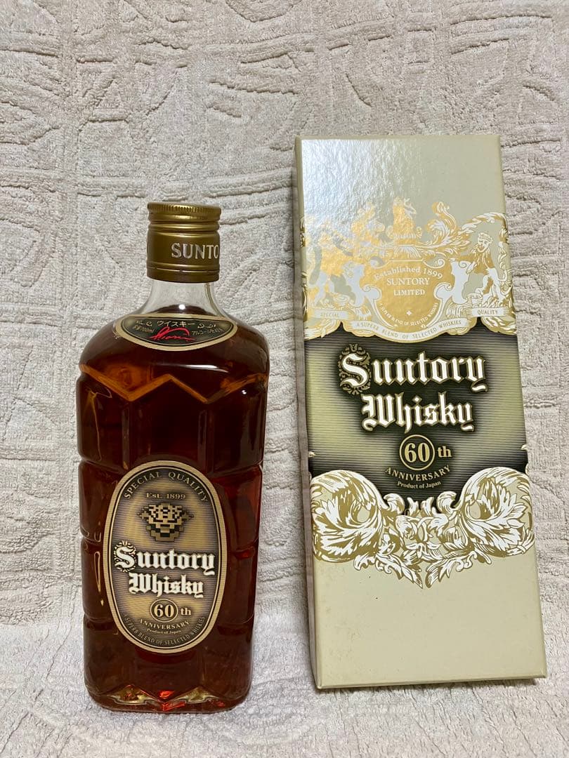 【専用】サントリーウイスキー 60周年記念【未開封品・外箱付】