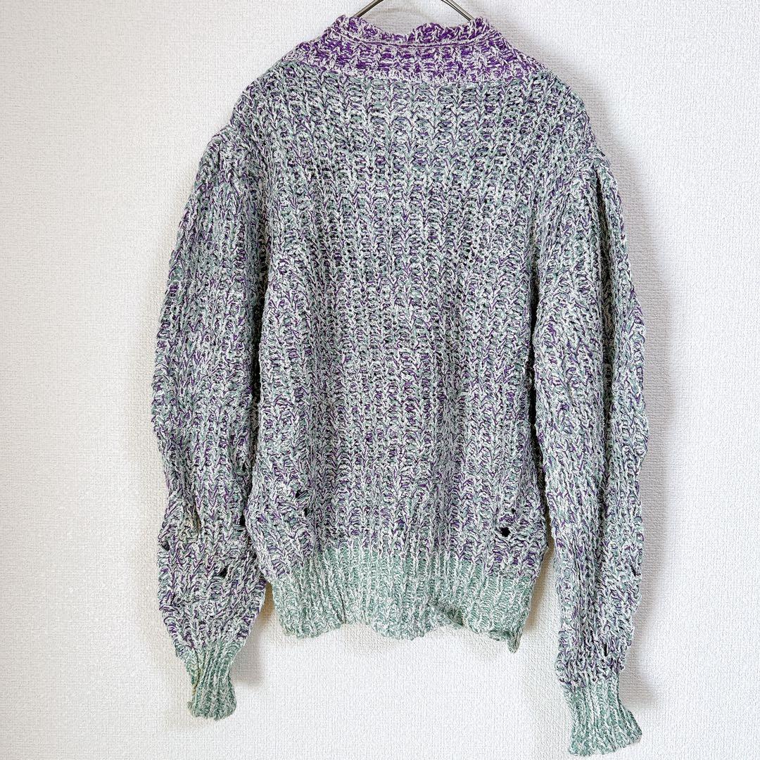ISABEL MARANT ETOILE 透かし編みニット セーター パープル