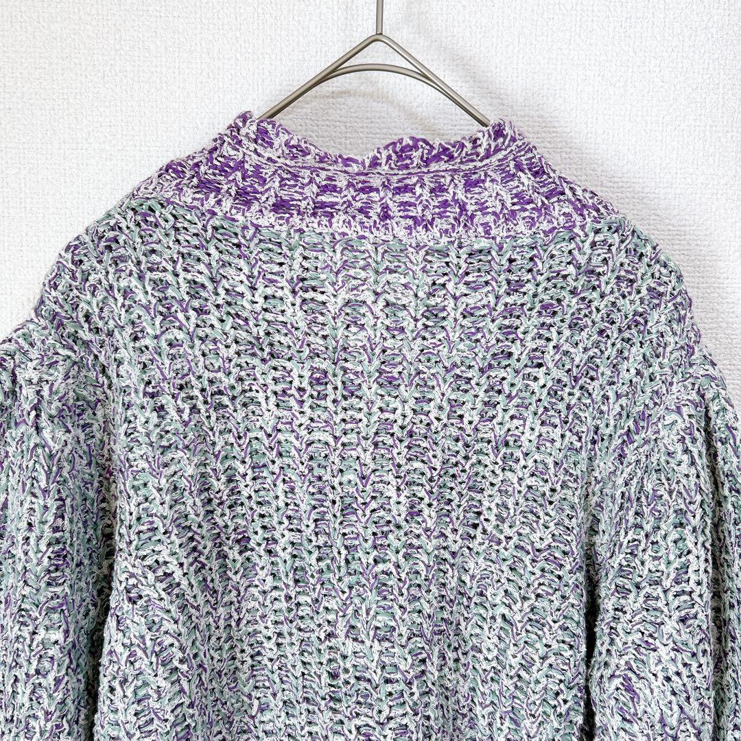 ISABEL MARANT ETOILE 透かし編みニット セーター パープル