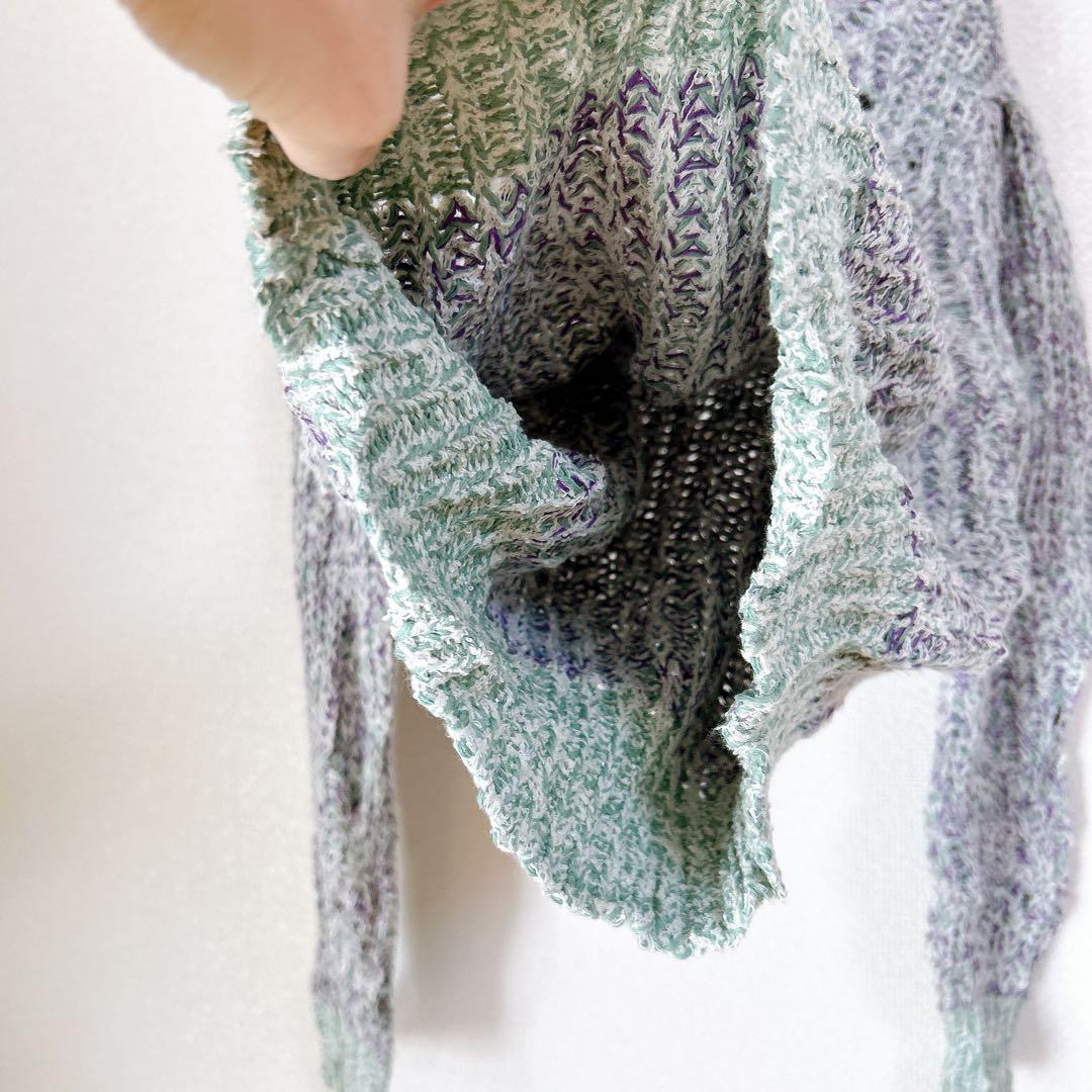 ISABEL MARANT ETOILE 透かし編みニット セーター パープル