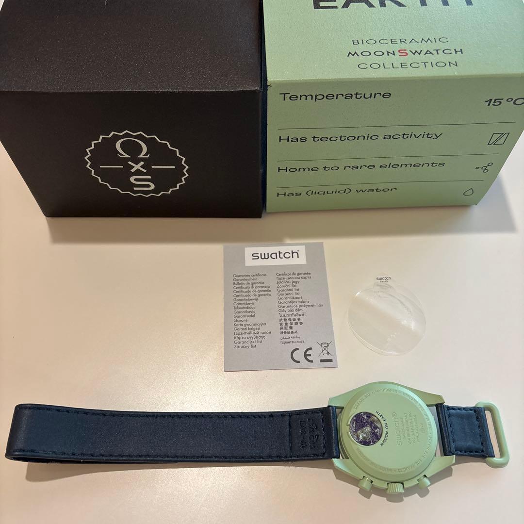 時計 Misson on Earth Swatch x OMEGA