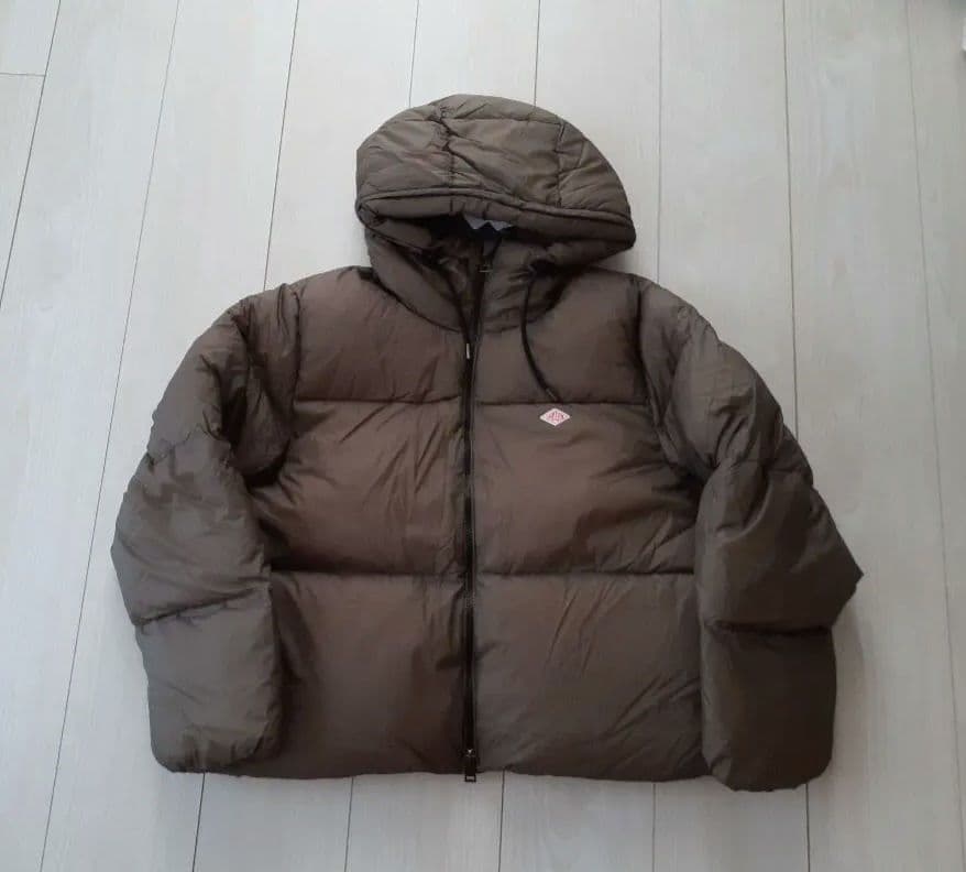 MOG　　 danton　ナイロンリップストップ ダウンフードジャケット