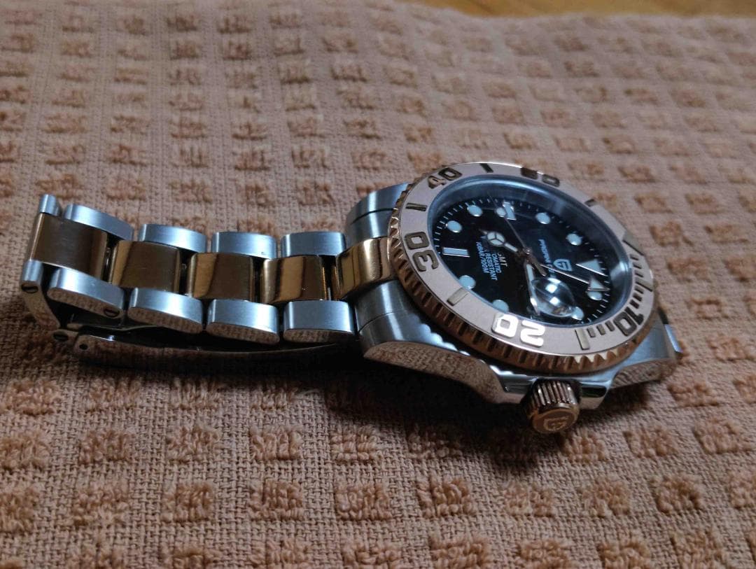 PAGANI　DESIGN 自動巻 PD-1662 GMT　RoseGold美品