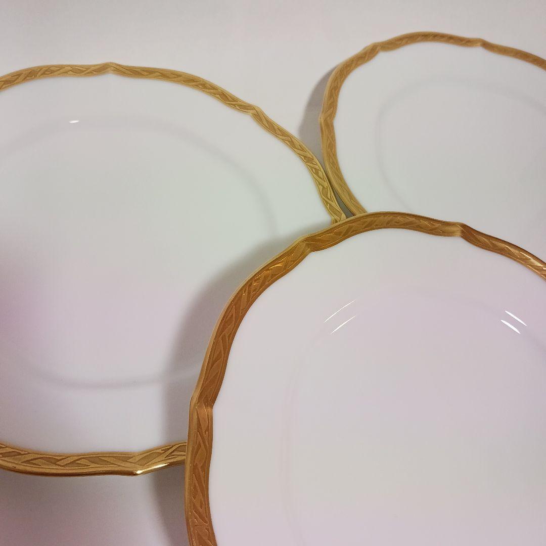 ノリタケ　ダイヤモンドコレクション　5590 オルフェウス　ケーキ皿　中皿　3枚