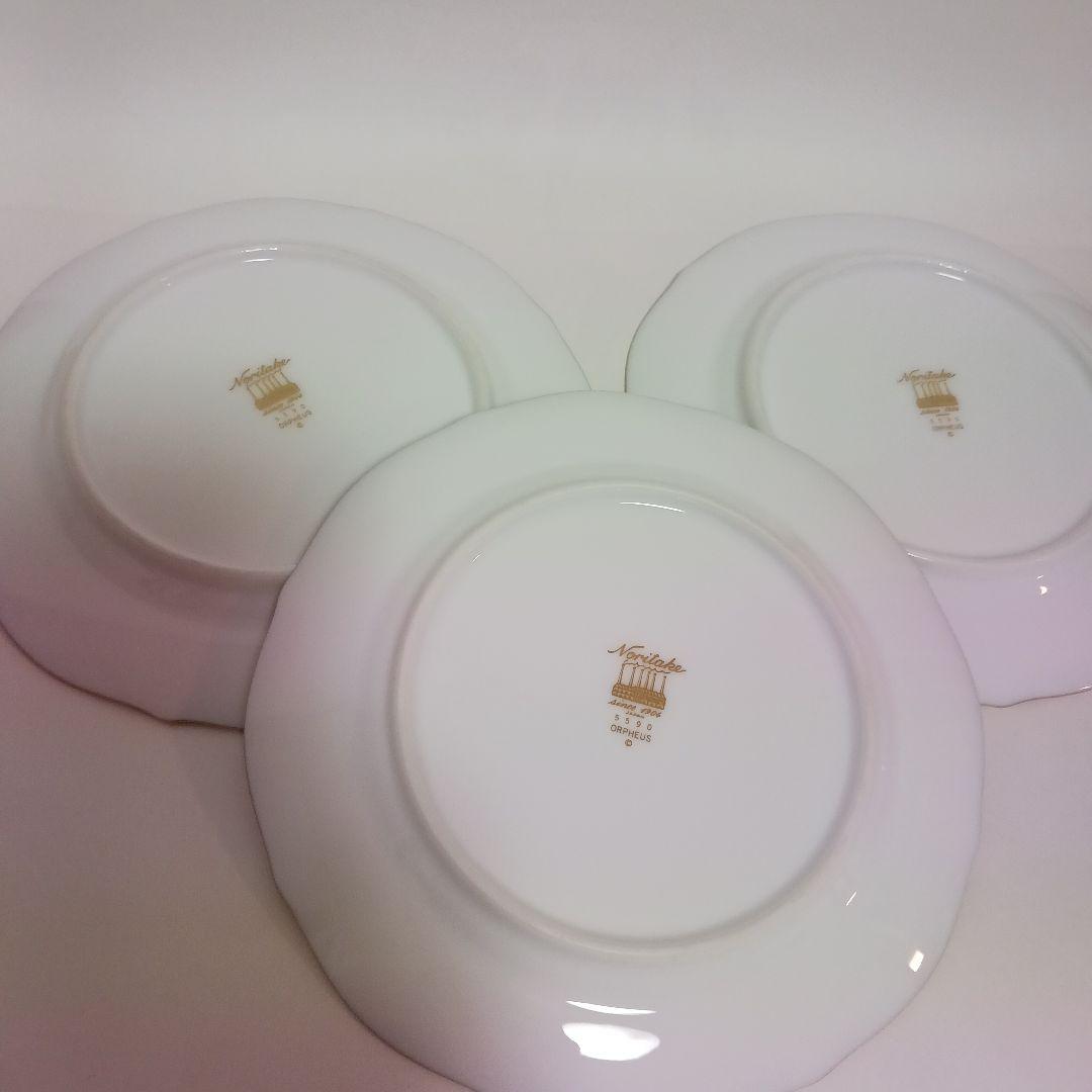ノリタケ　ダイヤモンドコレクション　5590 オルフェウス　ケーキ皿　中皿　3枚