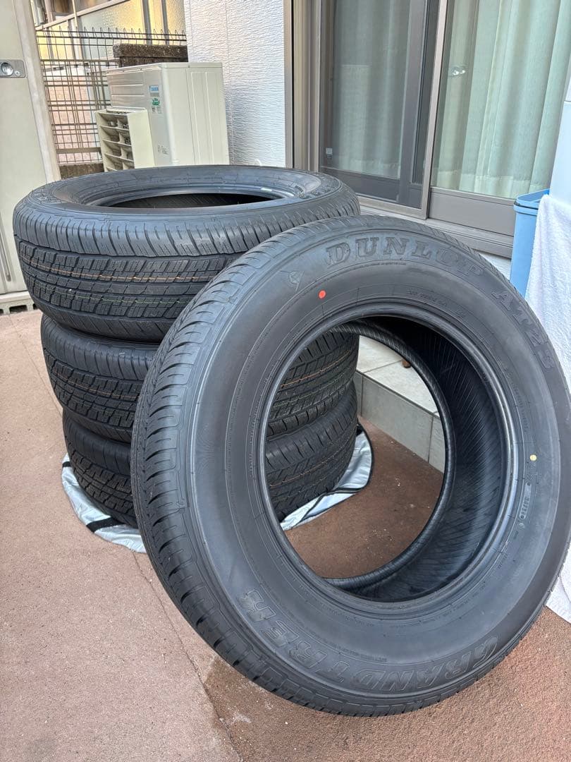 ランクル250新車外しDUNLOP GRANDTREK 265/65R18 4本