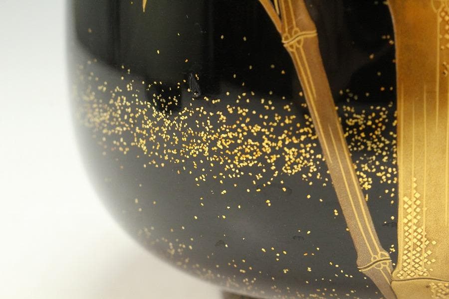 極上 双雀蒔絵 椀 一対 明治(K-A838)