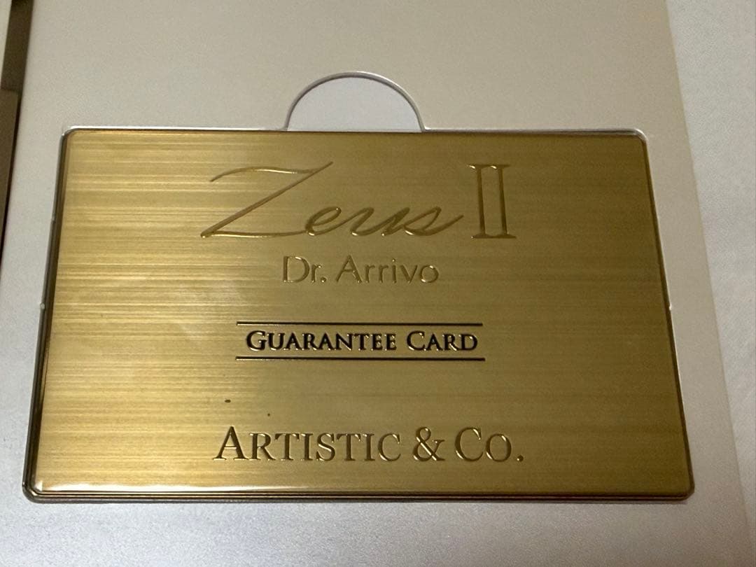 Dr.Arrivo ドクターアリーヴォ ゼウス2 美顔器 箱・付属品／専用美容液