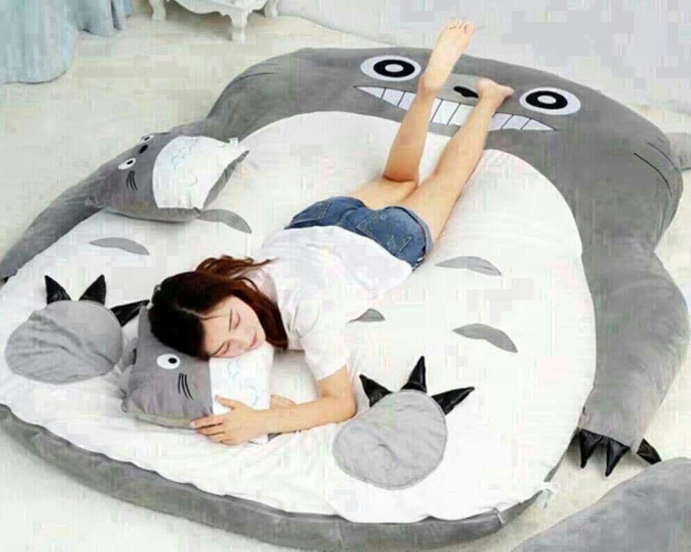 人気絨毯 カーペット かわいい じゅうたん キルトラグ ミニオンベッド厚いタ3