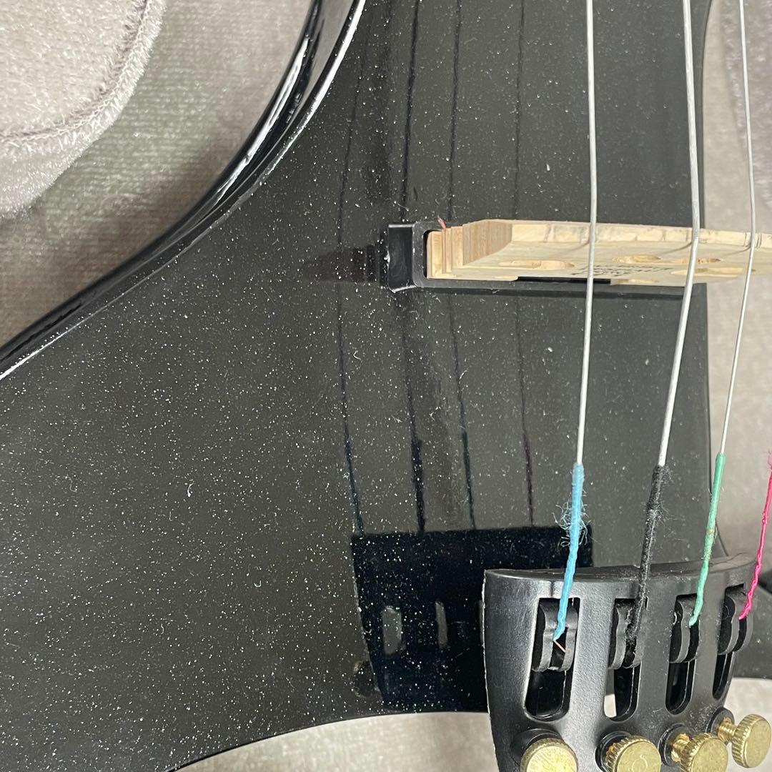 PLAYTECH PSV100BK エレクトリックバイオリン 4/4 ブラック