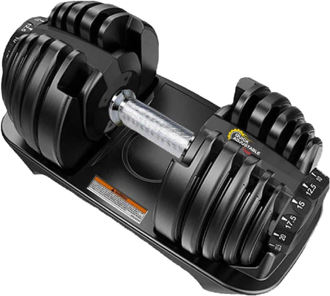 可変式ダンベル 24kg アジャスタブルダンベル ダンベル トレーニング 筋トレ