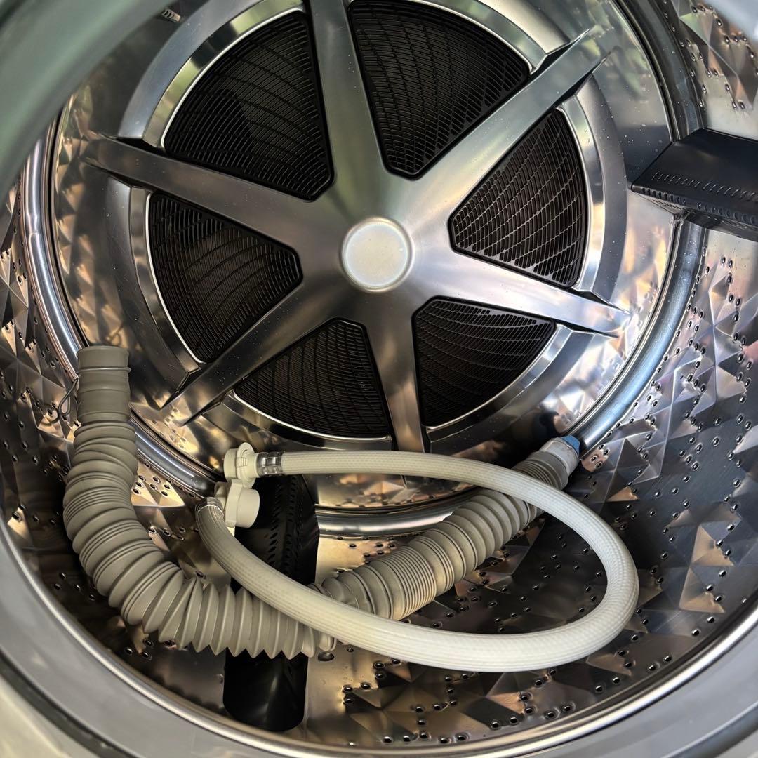 606　パナソニック　ドラム式洗濯機　10キロ　乾燥付き　設置無料　中古　安い‼️