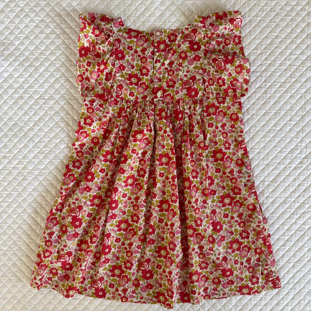 ボンポワン　リバティワンピース　8A