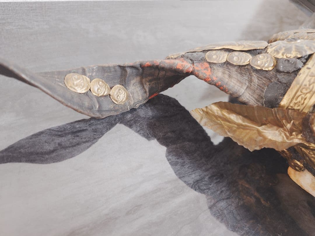 チベット密教法具　チベタンスカル　チベタンゴート　山羊の頭蓋骨(カパラ)