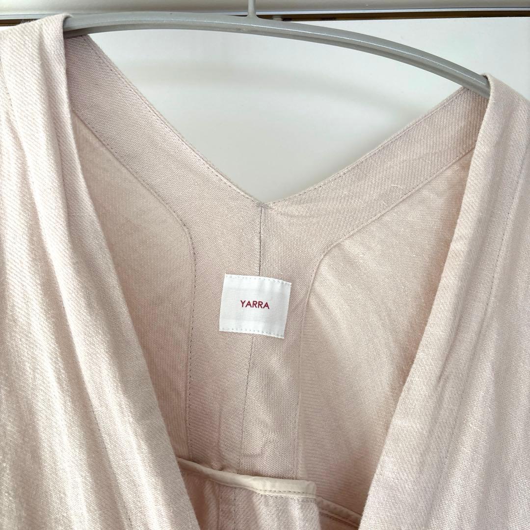 YARRA　リネンウール起毛ガウンコート　美品♡