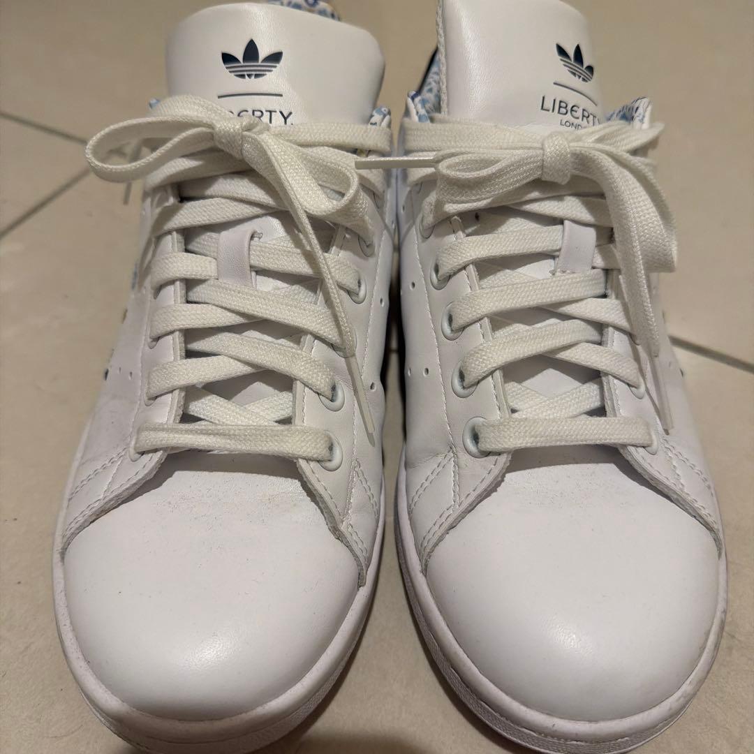 adidas Stan Smith リバティ　ロンドン　刺繍　23.5