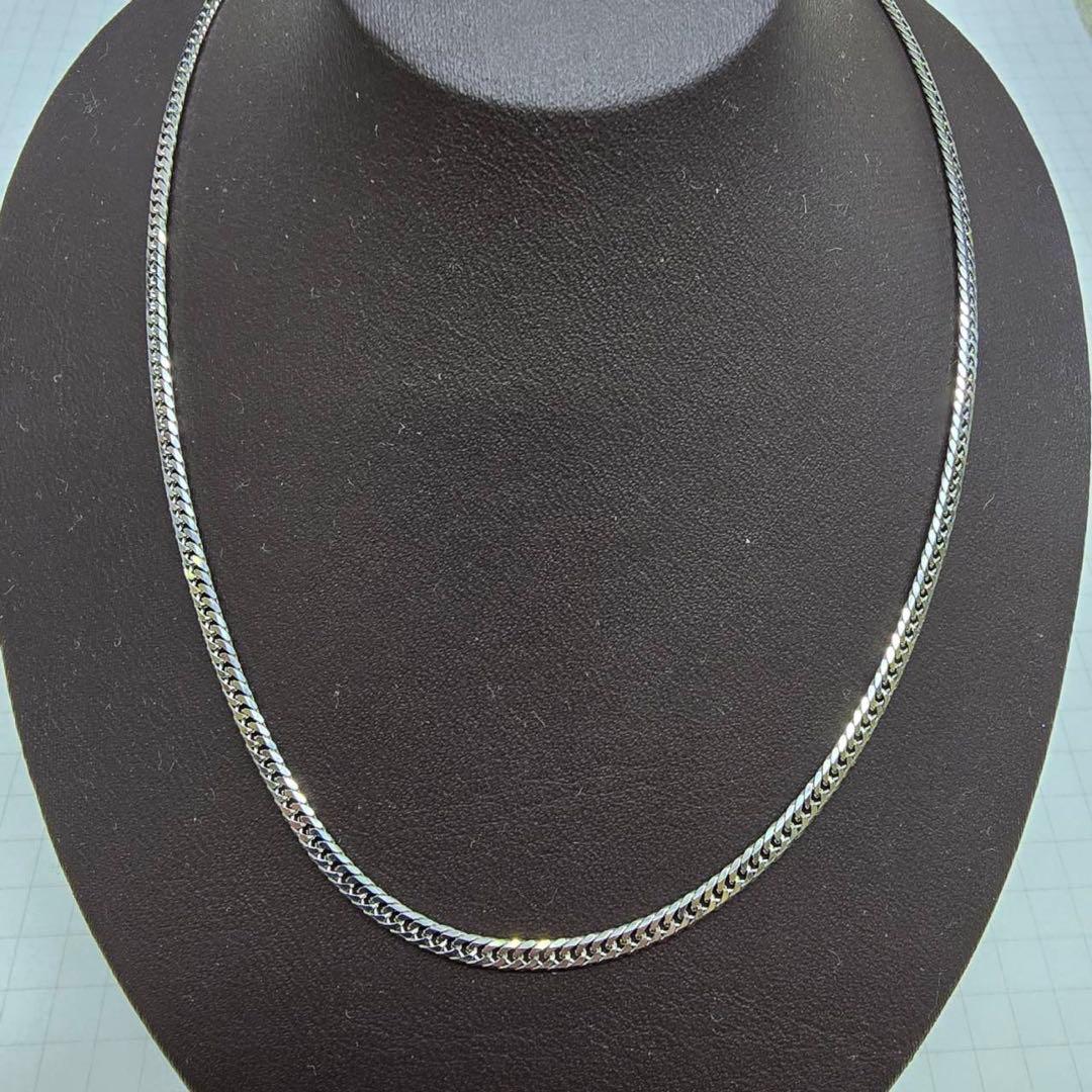 プラチナ850、6面ダブルキヘイチェーン10.13グラム50センチ