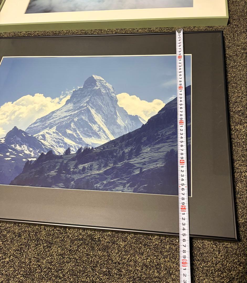 マッターホルン 火山 岩手山 山 3点セット 写真 景色 アート インテリア