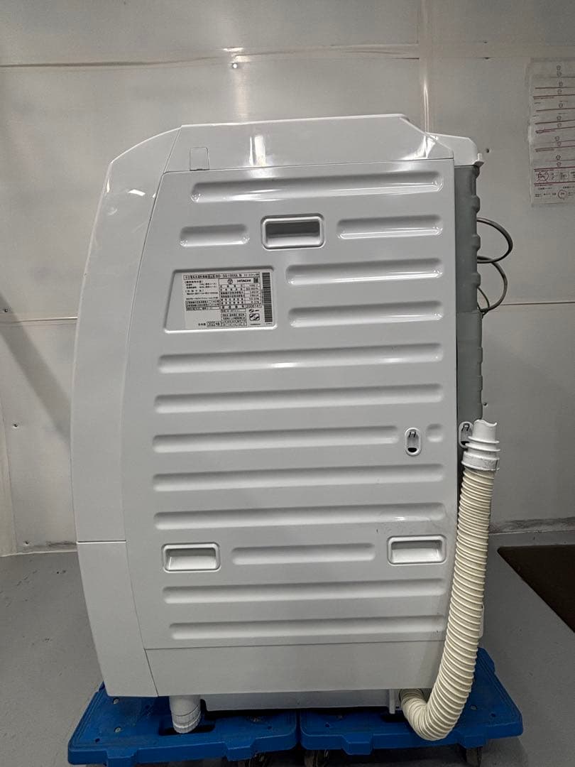 分解洗浄済み 2022年製 日立 ドラム式洗濯機 BD-SG100GL