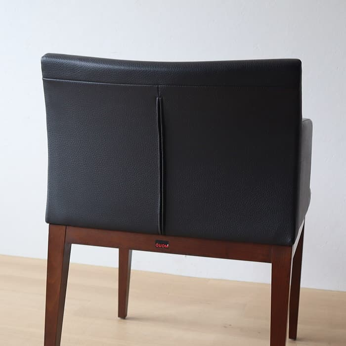 QUON アームチェア ラウンジチェア 肘付イス 木製②